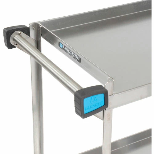 Lakeside® Steel Utility Cart w/2 Shelves, 700 lb. Capacity, 30"L x 16-1/4"W x 34-1/4"H 6 Lakeside® Steel Utility Cart w/2 Shelves, 700 lb. Capacity, 30"L x 16-1/4"W x 34-1/4"H - Image 6