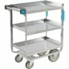 Lakeside® Steel Utility Cart w/3 Shelves, 700 lb. Cap, 37-1/8"L x 22-3/8"W x 37-1/8"H