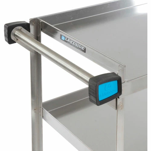 Lakeside® Steel Utility Cart w/3 Shelves, 700 lb. Cap, 37-1/8"L x 22-3/8"W x 37-1/8"H 7 Lakeside® Steel Utility Cart w/3 Shelves, 700 lb. Cap, 37-1/8"L x 22-3/8"W x 37-1/8"H - Image 7