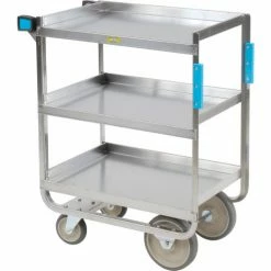 Lakeside® Steel Utility Cart w/3 Shelves, 700 lb. Cap, 35-1/2"L x 19-3/8"W x 35-1/2"H -Utility Carts Elegant store B236529 11 7