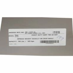 Lakeside® Steel Utility Cart w/3 Shelves, 700 lb. Cap, 32-5/8"L x 19-3/8"W x 34-1/2"H -Utility Carts Elegant store B236529 16 5