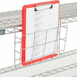 Nexelate® Curbside Cart w/3 Wire Shelves & Polyurethane Casters, 48"L x 18"W x 40"H -Utility Carts Elegant store B2370760 07