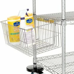 Nexelate® Curbside Cart w/3 Wire Shelves & Pneumatic Casters, 48"L x 18"W x 43"H 18 Nexelate® Curbside Cart w/3 Wire Shelves & Pneumatic Casters, 48"L x 18"W x 43"H -Utility Carts Elegant store B2371589 03