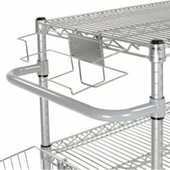 Nexelate® Curbside Cart w/3 Wire Shelves & Pneumatic Casters, 48"L x 18"W x 43"H 21 Nexelate® Curbside Cart w/3 Wire Shelves & Pneumatic Casters, 48"L x 18"W x 43"H -Utility Carts Elegant store B2371589 06
