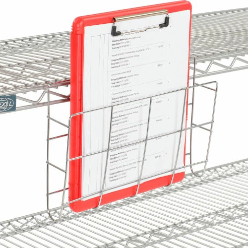 Nexelate® Curbside Cart w/3 Wire Shelves & Pneumatic Casters, 48"L x 18"W x 43"H 8 Nexelate® Curbside Cart w/3 Wire Shelves & Pneumatic Casters, 48"L x 18"W x 43"H - Image 8