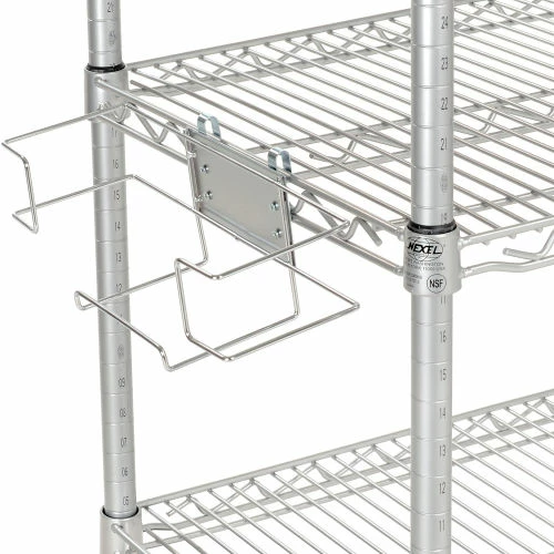Nexelate® Curbside Cart w/3 Shelves & Pneumatic Casters, 48"L x 18"W x 43"H 7 Nexelate® Curbside Cart w/3 Shelves & Pneumatic Casters, 48"L x 18"W x 43"H - Image 7