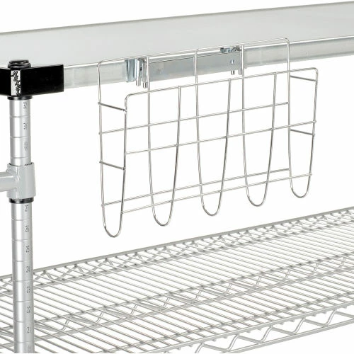 Nexelate® Curbside Cart w/3 Shelves & Pneumatic Casters, 48"L x 18"W x 43"H 9 Nexelate® Curbside Cart w/3 Shelves & Pneumatic Casters, 48"L x 18"W x 43"H - Image 9