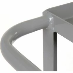 Little Giant® Mobile Workstation w/3 Shelves, 1200 lb. Capacity, 36"L x 24"W x 34"H, Gray -Utility Carts Elegant store B288007 07 1