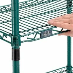 Nexel® Utility Cart, 3 Shelf, Poly-Green®, 24"L x 18"W x 39"H, Polyurethane Swivel Casters 19 Nexel® Utility Cart, 3 Shelf, Poly-Green®, 24"L x 18"W x 39"H, Polyurethane Swivel Casters -Utility Carts Elegant store B3050304 06