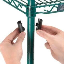 Nexel® Utility Cart, 2 Shelf, Poly-Green®, 36"L x 18"W x 39"H, Polyurethane Brake Casters 18 Nexel® Utility Cart, 2 Shelf, Poly-Green®, 36"L x 18"W x 39"H, Polyurethane Brake Casters -Utility Carts Elegant store B3050322 05