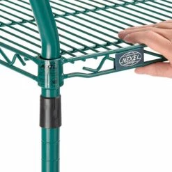 Nexel® Utility Cart, 2 Shelf, Poly-Green®, 36"L x 18"W x 39"H, Polyurethane Brake Casters 19 Nexel® Utility Cart, 2 Shelf, Poly-Green®, 36"L x 18"W x 39"H, Polyurethane Brake Casters -Utility Carts Elegant store B3050322 06