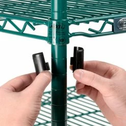 Nexel® Utility Cart, 3 Shelf, Poly-Green®, 36"L x 24"W x 39"H, Polyurethane Rigid Casters 18 Nexel® Utility Cart, 3 Shelf, Poly-Green®, 36"L x 24"W x 39"H, Polyurethane Rigid Casters -Utility Carts Elegant store B3050434 05