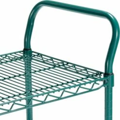 Nexel® Utility Cart, 2 Shelf, Poly-Green®, 24"L x 18"W x 42"H, Pneumatic Rigid Casters 15 Nexel® Utility Cart, 2 Shelf, Poly-Green®, 24"L x 18"W x 42"H, Pneumatic Rigid Casters -Utility Carts Elegant store B3050468 02