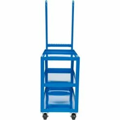 Vestil Steel Utility Cart w/3 Shelves, 1000 lb. Capacity, 58-1/8"L x 22"W x 73-1/2"H -Utility Carts Elegant store B53904B