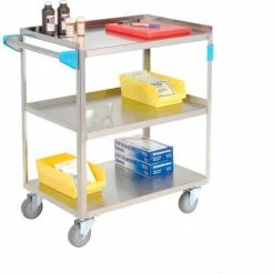 Carlisle® Steel Utility Cart, 300 lb. Capacity, 27"L x 18"W x 33-3/8"H -Utility Carts Elegant store B642458 03