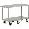 Little Giant® Shelf Truck w/2 Shelves, 3600 lb. Capacity, 53-1/2"L x 30"W x 36"H, Gray