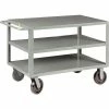 Little Giant® Shelf Truck w/3 Shelves, 5000 lb. Capacity, 41-1/2"L x 24"W x 36"H, Gray