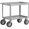 Little Giant® Cushion Load Truck w/Rubber Wheels, 1200 lb. Capacity, 60"L x 30"W x 36"H, Gray