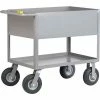 Little Giant® Cushion Load Truck w/12" Deep Shelf, 1200 lb. Capacity, 36"L x 24"W x 36"H, Gray