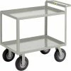 Little Giant® Instrument Cart w/Hand Guard, 1200 lb. Capacity, 41-1/2"L x 24"W x 38"H, Gray