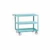 Little Giant® Welded Service Cart w/3 Shelves, 1200 lb. Capacity, 24"L x 18"W x 35"H, Gray