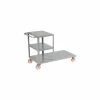 Little Giant® Combo Truck w/Platform & Shelves, 1200 lb. Capacity, 60"L x 30"W x 36"H, Gray