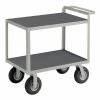 Little Giant® Instrument Cart w/Hand Guard & Mat, 1200 lb. Capacity, 36"L x 24"W x 34"H, Gray