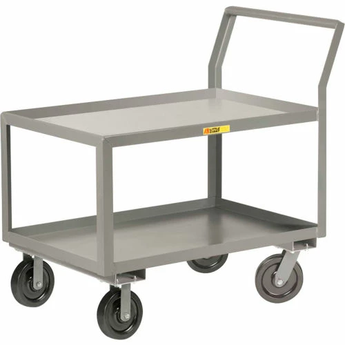 Little Giant® Utility Cart w/2 Tray Shelves, 3600 lb. Capacity, 63"L x 30"W x 44-1/2"H 1 Little Giant® Utility Cart w/2 Tray Shelves, 3600 lb. Capacity, 63"L x 30"W x 44-1/2"H