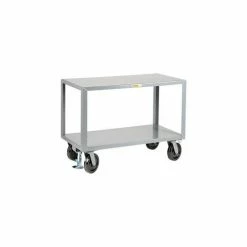 Little Giant® Mobile Table w/Floor Lock, 5000 lb. Capacity, 48"L x 30"W x 36"H, Gray