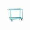 Little Giant® Welded Service Cart w/2 Shelves, 1200 lb. Capacity, 24"L x 18"W x 35"H, Gray