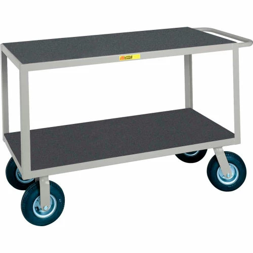Little Giant® Instrument Cart w/Flat Shelves & Vinyl Mat, 1200 lb. Cap, 36"L x 24"W x 33-1/2"H 1 Little Giant® Instrument Cart w/Flat Shelves & Vinyl Mat, 1200 lb. Cap, 36"L x 24"W x 33-1/2"H