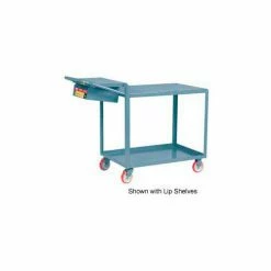 Little Giant® Order Picking Truck w/2 Shelves, 1200 lb. Capacity, 36"L x 24"W x 39"H, Gray
