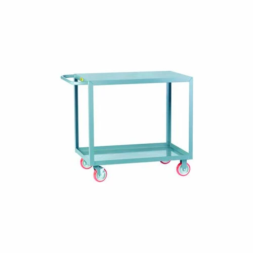 Little Giant® Service Cart w/2 Flush Shelves, 1200 lb. Capacity, 48"L x 24"W x 35"H, Gray 1 Little Giant® Service Cart w/2 Flush Shelves, 1200 lb. Capacity, 48"L x 24"W x 35"H, Gray