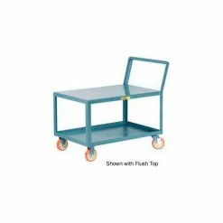 Little Giant® Low Deck Shelf Truck w/Lip Shelves & Handle, 1200 lb. Cap, 48"L x 24"W x 36"H