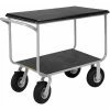 Little Giant® Instrument Cart w/Pneumatic Wheels, 1000 lb. Cap, 36"L x 24"W x 34-1/2"H, Gray