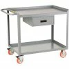 Little Giant® Mobile Workstation w/1 Drawer, 1200 lb. Capacity, 48"L x 24"W x 34"H, Gray