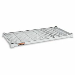 Relius Solutions Zinc Shelf for Square-Post Open-Wire Shelving, 1000 lb. Capacity, 48"L x 18"W - Pkg Qty 2