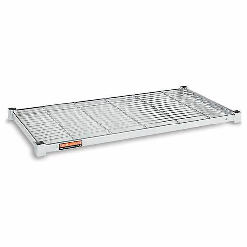 Relius Solutions Zinc Shelf for Square-Post Open-Wire Shelving, 1000 lb. Capacity, 48"L x 18"W - Pkg Qty 2 1 Relius Solutions Zinc Shelf for Square-Post Open-Wire Shelving, 1000 lb. Capacity, 48"L x 18"W - Pkg Qty 2