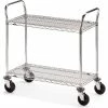 Metro® Wire Cart w/2 Shelves, 800 lb. Capacity, 36"L x 24"W x 39-1/2"H