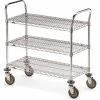 Metro® Wire Cart w/3 Shelves, 900 lb. Capacity, 36"L x 18"W x 39-1/2"H