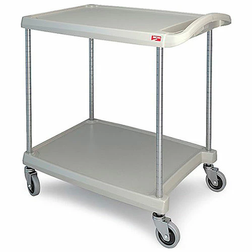 Metro® Utility Cart w/2 Shelves, 300 lb. Capacity, 34-3/8"L x 23-7/16"W x 35-1/2"H, Gray 1 Metro® Utility Cart w/2 Shelves, 300 lb. Capacity, 34-3/8"L x 23-7/16"W x 35-1/2"H, Gray
