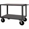 Durham Mfg.® Heavy Duty Utility Cart HET-2448-2-5K-95 - 4000 Lb. Cap. 2 Shelves 8" Wheels