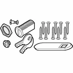 Rubbermaid® Hardware Kit (Single Drawer) for Rubbermaid® Trademaster® Carts
