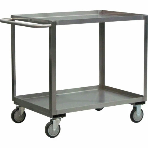 Jamco Steel Cart w/2 Shelves & 5" Casters, 1200 lb. Capacity, 54"L x 31"W x 35"H 1 Jamco Steel Cart w/2 Shelves & 5" Casters, 1200 lb. Capacity, 54"L x 31"W x 35"H