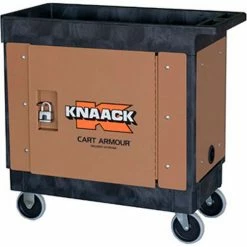Knaack Security Paneling for Rubbermaid® Model 9T66 Cart, 36-1/4"L x 23-3/4"W x 3-1/2"H, Tan