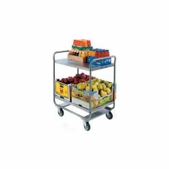Lakeside® Steel Utility Cart w/2 Shelves, 500 lb. Capacity, 36"L x 22"W x 40-5/8"H -Utility Carts Elegant store LAF 243