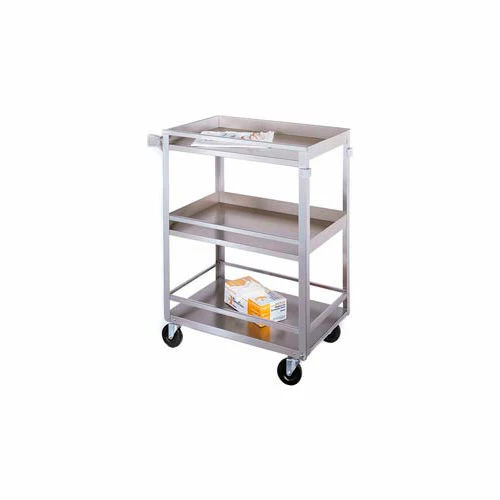 Lakeside® Steel Utility Cart w/3 Shelves, 300 lb., 27-1/2"L x 16-1/4"W x 33-3/8"H 1 Lakeside® Steel Utility Cart w/3 Shelves, 300 lb., 27-1/2"L x 16-1/4"W x 33-3/8"H