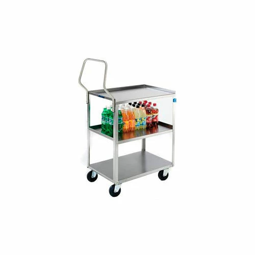 Lakeside® Handler Steel Utility Cart w/3 Shelves, 300 lb. Capacity, 31-1/4"L x 18-3/8"W x 35"H 1 Lakeside® Handler Steel Utility Cart w/3 Shelves, 300 lb. Capacity, 31-1/4"L x 18-3/8"W x 35"H
