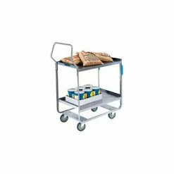 Lakeside® Handler Steel Utility Cart w/3 Shelves, 700 lb. Cap, 38-5/8"L x 22-3/8"W x 49-1/8"H