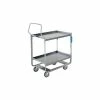 Lakeside® Transport Utility Cart w/2 Shelves, 1000 lb. Cap, 39"L x 22-3/4"W x 39-3/8"H, Gray